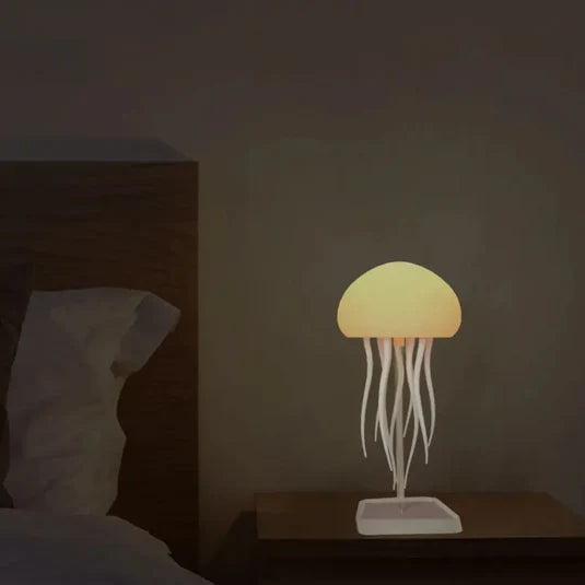 Color Changing Can Be Hung Can Stand Voice Control Jellyfish Lamp